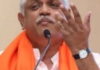 विपक्ष के नकारात्मक एजेंडे की परवाह के बजाय सकारामक विचारों से आगे बढे़ कार्यकर्ताः संतोष