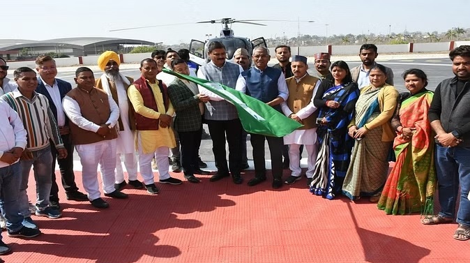 हल्द्वानी से पिथौरागढ़ सहित कई क्षेत्रों के लिए हेली सेवा शुरू हल्द्वानी से पिथौरागढ़ सहित कई क्षेत्रों के लिए हेली सेवा शुरू