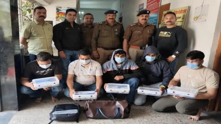 सट्टाकिंग सहित पांच अरोपी गिरफ्तार, लाखों की नगदी सट्टाकिंग सहित पांच अरोपी गिरफ्तार, लाखों की नगदी