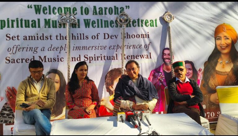 देहरादून में ‘आरोहा म्यूजिकल वेलनेस रिट्रीट’: शास्त्रीय और सूफी संगीत का आध्यात्मिक संगम देहरादून में ‘आरोहा म्यूजिकल वेलनेस रिट्रीट’: शास्त्रीय और सूफी संगीत का आध्यात्मिक संगम