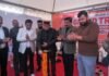 इंडिया ग्लोबल ग्रैंड ट्रेड फेयर विशाल मेले का विधायक खजान दास ने किया दीप प्रज्वलित कर विधिवत शुभारंभ