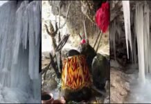 उत्तराखंड: नीती घाटी की टिम्मरसैंण गुफा में प्रकट हुए बाबा बर्फानी, तस्वीरों में कीजिये दिव्य दर्शन