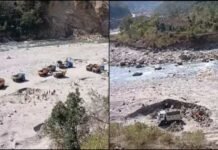 रुद्रप्रयाग में ड्रेजिंग के नाम पर नदी का दोहन, नियमों से दोगुनी खुदाई.. उड़ाई जा रही मानकों की धज्जियां
