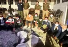 रुद्रप्रयाग: होली में चिकन-मटन की जगह चट कर गए काकड़, 14 लोग गिरफ्तार