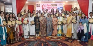 देहरादून में महिला सम्मान समारोह : समाज की 30 प्रेरणादायी महिलाओं को मिला सम्मान