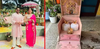 सामने आया कुलदीप यादव की शादी का ‘शाही कार्ड’, राधा-कृष्ण की थीम और तिजोरी बेहद खूबसूरत