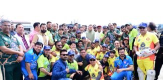 मुख्यमंत्री पुष्कर सिंह धामी ने उत्तरांचल प्रेस क्लब द्वारा आयोजित मंजुल सिंह मांजिला स्मृति अंतर क्रिकेट टूर्नामेंट का विधिवत शुभारंभ किया