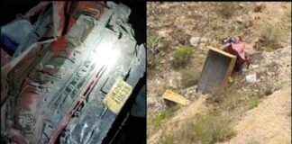 गढ़वाल में भीषण हादसा, 100 मीटर गहरी खाई में गिरा डंपर; 2 लोगों की दर्दनाक मौत