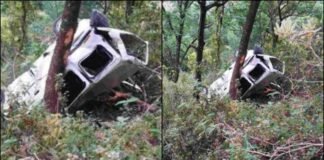 रुद्रप्रयाग में दर्दनाक हादसा! 250 मीटर गहरी खाई में गिरी कार, तीन युवकों की मौके पर मौत