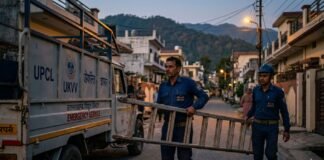 विद्युत विभाग के लाइनमैन चुरा रहे हैं सीड़ी