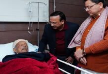 उत्तराखंड शोक में डूबा: मैक्स अस्पताल से रवाना हुआ पूर्व CM का शव, कल हरिद्वार में होगा अंतिम संस्कार
