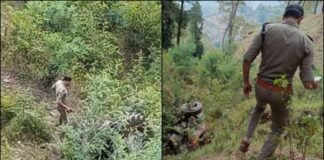 उत्तराखंड: नियंत्रण खोकर गहरी खाई में गिरी ट्रैक्टर ट्रॉली, उड़े परखच्चे.. दो युवकों की दर्दनाक मौत