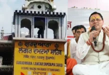 नगरासू गुरुद्वारे पर तीसरे दिन भी निहंगों का कब्जा, पंजाब CM भगवंत मान ने धामी से की अहम बातचीत