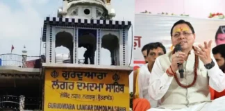 नगरासू गुरुद्वारे पर तीसरे दिन भी निहंगों का कब्जा, पंजाब CM भगवंत मान ने धामी से की अहम बातचीत