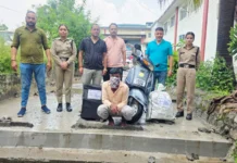 आबकारी विभाग की बड़ी कार्रवाई: देहरादून में 192 पव्वे अवैध विदेशी शराब और 72 केन बीयर बरामद
