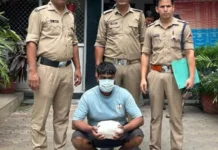 ऑपरेशन प्रहार के तहत कुमायूँ पुलिस की बड़ी सफलता 1.121 किलोग्राम अवैध चरस के साथ शातिर तस्कर गिरफ्तार