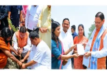 हरेला पर्व पर मालाग्राम पहुंचे मुख्यमंत्री, सघन पौधरोपण कर दिया हरित संरक्षण का संदेश।
