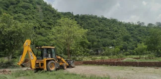 अवैध प्लॉटिंग पर चला एमडीडीए का बुलडोजर, 170 बीघा से अधिक जमीन पर बड़ी कार्रवाई