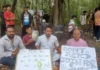 ऋषिकेश: 7 मोड़ पर पेड़ों की कटाई के विरोध में AAP का प्रदर्शन, पुलिस ने कई नेताओं को हिरासत में लिया