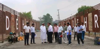 टौंस नदी पर बने पुल के एप्रोच मार्ग धंसने का लोनिवि मंत्री ने लिया संज्ञान