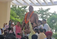 मुख्यमंत्री श्री पुष्कर सिंह धामी ने शहीद ऊधम सिंह की प्रतिमा का किया अनावरण, पार्किंग एवं आधारभूत विकास परियोजनाओं की दी सौगात