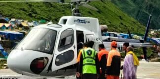 केदारनाथ में यात्री की अचानक बिगड़ी तबीयत, जिला प्रशासन ने हेली एंबुलेंस से एम्स ऋषिकेश पहुंचाया