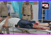 पुलिस पर फायरिंग कर भाग रहे बदमाश के पैर में लगी गोली, दूसरा अंधेरे का फायदा उठाकर फरार