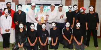 देहरादून के CIMS एंड UIHMT में युवाओं ने लिया नशामुक्त भारत का संकल्प