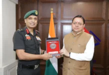सीएम धामी से मिले NCC महानिदेशक, सीमांत क्षेत्रों में नई NCC यूनिट्स खोलने पर बनी सहमति