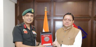 सीएम धामी से मिले NCC महानिदेशक, सीमांत क्षेत्रों में नई NCC यूनिट्स खोलने पर बनी सहमति