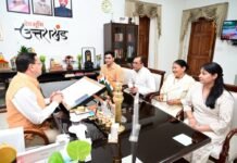 मुख्यमंत्री धामी से मिले शेफ केशव नेगी, सहयोग के लिए जताया आभार