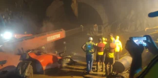 चमोली: मायापुर-पीपलकोटी टनल हादसे में 22 लोग फंसे, 16 का रेस्क्यू; 6 की तलाश जारी