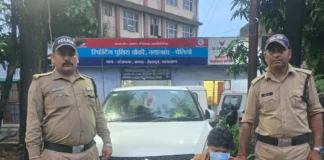 पटेलनगर में फायरिंग का आरोपी चंद घंटों में गिरफ्तार, कार बरामद