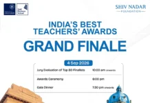 शिव नाडर फाउंडेशन–ऑक्सफोर्ड सईद इंडियाज़ बेस्ट टीचर्स अवॉर्ड्स 2026 के राष्ट्रीय फाइनल के लिए 79 स्कूल शिक्षक चयनित