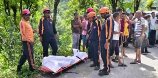 रुद्रप्रयाग: जंगल में घास लेने गई महिला का फिसला पैर, तेज बहाव में बहने से मौत
