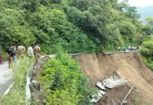 मसूरी जाने वालों के लिए बड़ी खबर: NH-707A का बड़ा हिस्सा टूटा, कैम्पटी-यमुना ब्रिज मार्ग पूरी तरह बंद