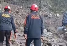 रुद्रप्रयाग: चीरबासा में फिर गिरे पहाड़ से पत्थर, 19 वर्षीय घोड़ा संचालक गंभीर घायल; केदारनाथ यात्रा प्रभावित