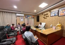 नगर निगम ऋषिकेश के नवीन कार्यालय भवन निर्माण कार्य की प्रगति को लेकर महापौर की अध्यक्षता में समीक्षा बैठक संपन्न