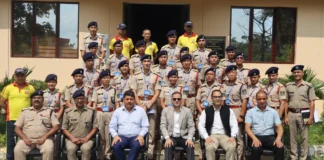 नार्थ ईस्टर्न पुलिस अकादमी(NEPA) के प्रशिक्षु अधिकारियों ने किया SDRF वाहिनी मुख्यालय का भ्रमण, आपदा प्रबंधन एवं रेस्क्यू कार्यप्रणाली की बारीकियों को जाना
