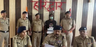 हरिद्वार जेल अधीक्षक को लॉरेंस बिश्नोई के नाम पर धमकी देने वाला आरोपी गिरफ्तार, तमंचा और कारतूस बरामद