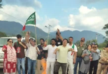 रायपुर स्टेडियम में मासूम शर्मा के कार्यक्रम का उक्रांद ने विरोध किया