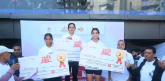 एड्स जागरूकता को लेकर देहरादून में राज्य स्तरीय ‘रेड रन’: स्पोर्ट्स कॉलेज के अमरदीप और तनुशी पहले