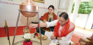 शारदीय नवरात्रि के प्रथम दिन मुख्यमंत्री धामी ने की मां दुर्गा की पूजा-अर्चना, प्रदेशवासियों की सुख-समृद्धि की कामना