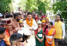 बर्नीगाड़ को 217 करोड़ की विकास योजनाओं की सौगात, मुख्यमंत्री धामी ने राजकीय महाविद्यालय का किया शुभारंभ