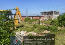 एमडीडीए की अवैध निर्माण और प्लॉटिंग पर कार्रवाई, चार स्थानों पर चला अभियान