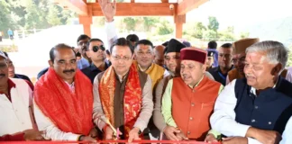 मुख्यमंत्री श्री पुष्कर सिंह धामी ने चम्पावत को दी लगभग 96 करोड़ रुपये की 16 विकास योजनाओं की सौगात