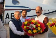 उत्तराखण्ड पहुंचे मनोनीत राज्यपाल डॉ. ढाल सिंह बिसेन, सोमवार को लेंगे पद की शपथ