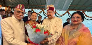 महाराज ने नवनियुक्त राज्यपाल डॉ. ढाल सिंह बिसेन से की शिष्टाचार भेंट