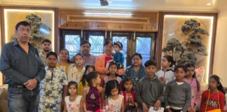डॉ. नरेश बंसल ने महानवमी और विजयदशमी पर दी शुभकामनाएं, किया कन्या पूजन