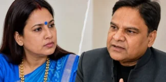 रेखा आर्य के आरोपों पर पति गिरधारी लाल साहू का पलटवार, बोले- मैंने ही सड़क से उठाकर मंत्री बनाया